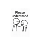 棒人間の仕事疲れスタンプ（個別スタンプ：13）