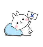 もっぱらやる気が出ない〇うさぎのスタンプ（個別スタンプ：20）