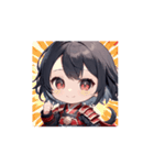 赤のちび戦士スタンプ（個別スタンプ：3）