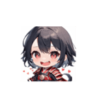 赤のちび戦士スタンプ（個別スタンプ：4）