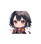赤のちび戦士スタンプ（個別スタンプ：5）