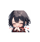 赤のちび戦士スタンプ（個別スタンプ：9）
