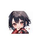 赤のちび戦士スタンプ（個別スタンプ：11）