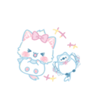 子ねこモニカのかわいいパステル冬スタンプ（個別スタンプ：5）