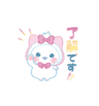 子ねこモニカのかわいいパステル冬スタンプ（個別スタンプ：13）