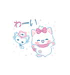 子ねこモニカのかわいいパステル冬スタンプ（個別スタンプ：26）