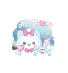 子ねこモニカのかわいいパステル冬スタンプ（個別スタンプ：37）