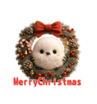 毎年使える♡シマエナガの冬＆年末年始（個別スタンプ：26）