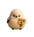 毎年使える♡シマエナガの冬＆年末年始（個別スタンプ：36）