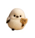 毎年使える♡シマエナガの冬＆年末年始（個別スタンプ：38）