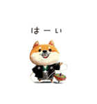 旅犬シバちよ★クリスマス＆お正月セット（個別スタンプ：6）