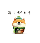 旅犬シバちよ★クリスマス＆お正月セット（個別スタンプ：9）