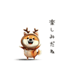 旅犬シバちよ★クリスマス＆お正月セット（個別スタンプ：31）