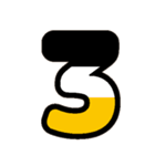 国旗カラー♡アルファベット＆数字（個別スタンプ：29）