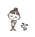 みんなの姉御！大人の気遣い冬スタイル（個別スタンプ：11）