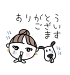 みんなの姉御！大人の気遣い冬スタイル（個別スタンプ：16）