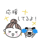 みんなの姉御！大人の気遣い冬スタイル（個別スタンプ：26）