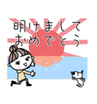 みんなの姉御！大人の気遣い冬スタイル（個別スタンプ：34）
