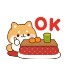 飛び出す！わんわんず8（冬・年賀）（個別スタンプ：5）