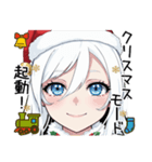 Android robot AIサンタのごあいさつ（個別スタンプ：10）