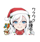Android robot AIサンタのごあいさつ（個別スタンプ：34）