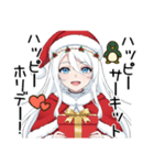 Android robot AIサンタのごあいさつ（個別スタンプ：36）