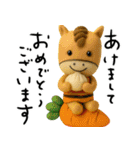 mottoのほんわかアニマル(3D)♡冬（個別スタンプ：19）