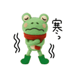 mottoのほんわかアニマル(3D)♡冬（個別スタンプ：23）