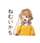 冬のおしゃれOLスタンプ★（個別スタンプ：17）