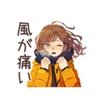冬のおしゃれOLスタンプ★（個別スタンプ：36）