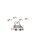 へんてこなべびあひる③（個別スタンプ：34）