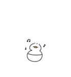 へんてこなべびあひる③（個別スタンプ：40）