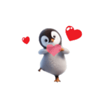 踊る♡ペンギン（個別スタンプ：23）