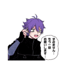 しのびごと(たけぐし一本・みたらし三大)（個別スタンプ：10）