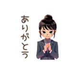 仕事女子の冬★あったか気分（個別スタンプ：3）