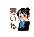 仕事女子の冬★あったか気分（個別スタンプ：4）