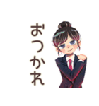仕事女子の冬★あったか気分（個別スタンプ：7）