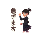 仕事女子の冬★あったか気分（個別スタンプ：19）