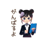 仕事女子の冬★あったか気分（個別スタンプ：32）