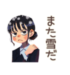 仕事女子の冬★あったか気分（個別スタンプ：38）