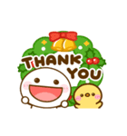 動く♡ちびマロの冬（個別スタンプ：8）