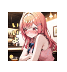 ベロベロほろ酔いガール（個別スタンプ：26）