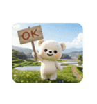 クマちゃんといっしょ（個別スタンプ：1）