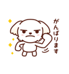 マルチーズ_モモのたのしい日々（個別スタンプ：24）