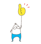 ねこタイツとゆるい祝福 BIG【 再販 】（個別スタンプ：4）