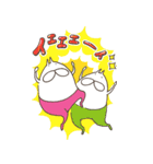 ねこタイツとゆるい祝福 BIG【 再販 】（個別スタンプ：10）