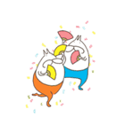 ねこタイツとゆるい祝福 BIG【 再販 】（個別スタンプ：13）