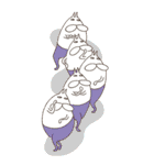 ねこタイツとゆるい祝福 BIG【 再販 】（個別スタンプ：17）