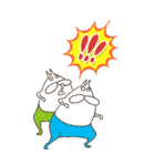 ねこタイツとゆるい祝福 BIG【 再販 】（個別スタンプ：19）