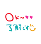 nenerinシンプル会話スタンプ15気遣い修正（個別スタンプ：10）